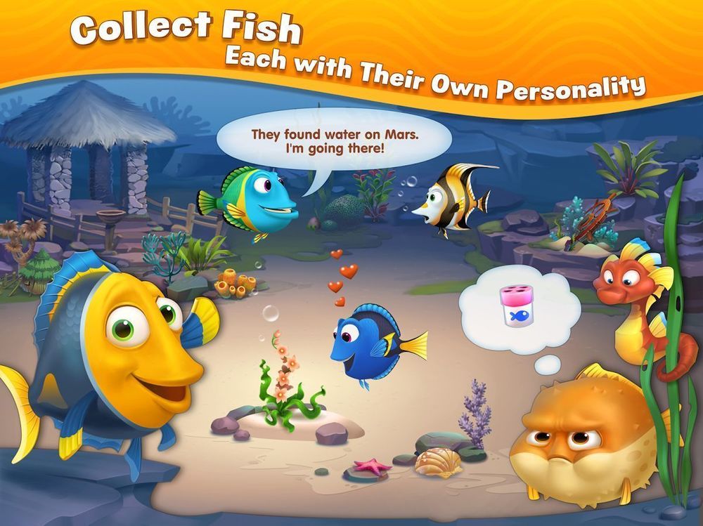 Флеш игра Fishdom