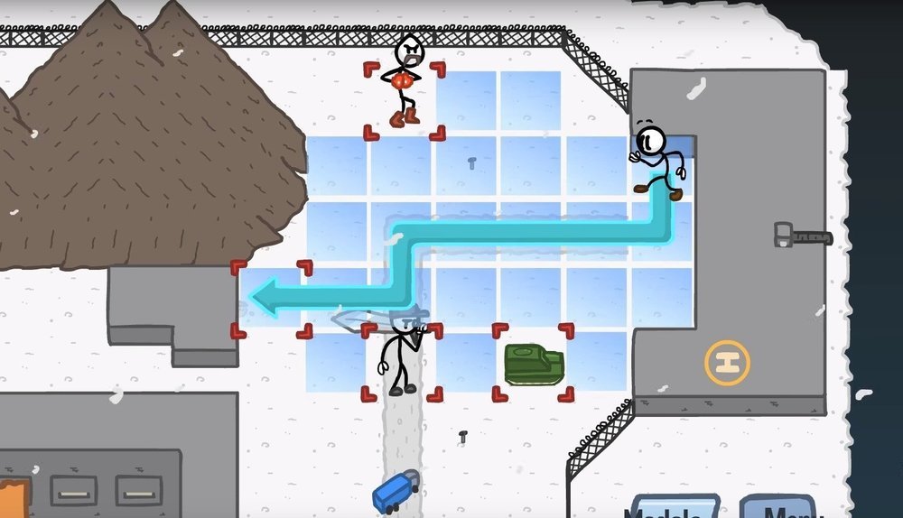 Игра про Стикмена: побег из тюрьмы